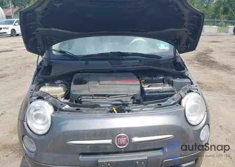 2017 Fiat 500 Pop из США, поврежденный, VIN 3C3CFFKR8HT580224